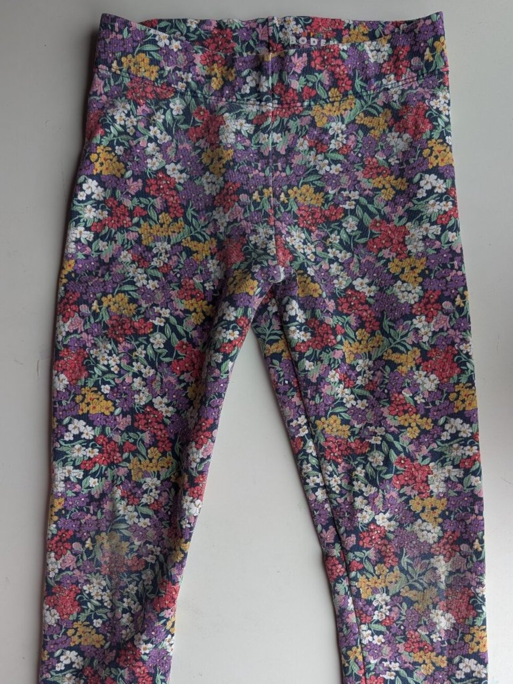 Cosy Leggings Multi Floral Girls Boden